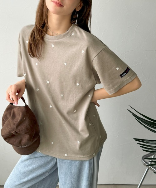 「Java」 半袖Tシャツ LARGE ホワイト×レッド レディース | Java | 06