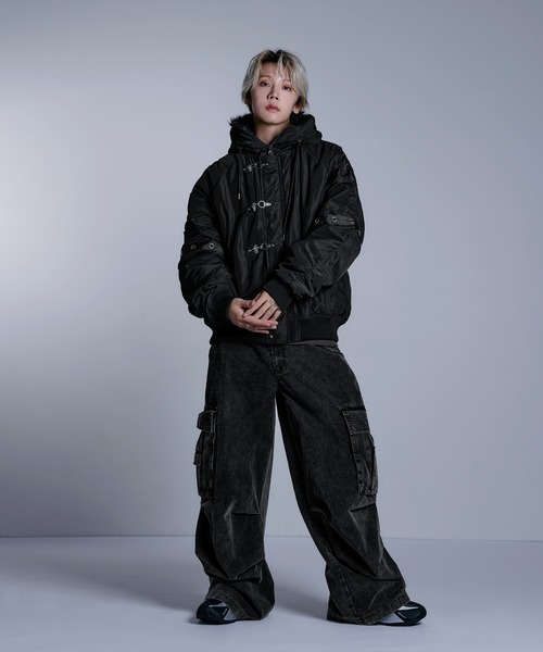 コート ジャケット Buyer's Select/ ファイヤーマンバックル N-2B