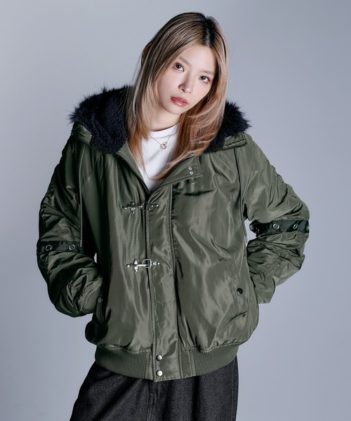 コート ジャケット Buyer's Select/ ファイヤーマンバックル N-2B