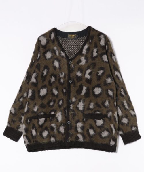 Beautiful Harmony カーディガン UNIVERD72 モヘアタッチカーディガン