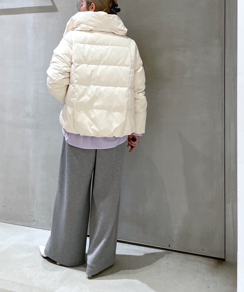 LE CERCLE par rope' ダウンコート ダウンジャケット ショートダウン