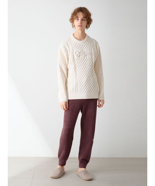 パジャマ 「HOMME」アランプルオーバー メンズ | gelato pique | 03