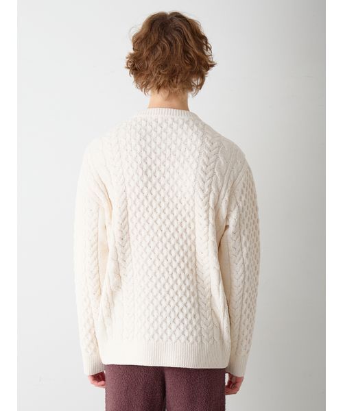 パジャマ 「HOMME」アランプルオーバー メンズ | gelato pique | 07