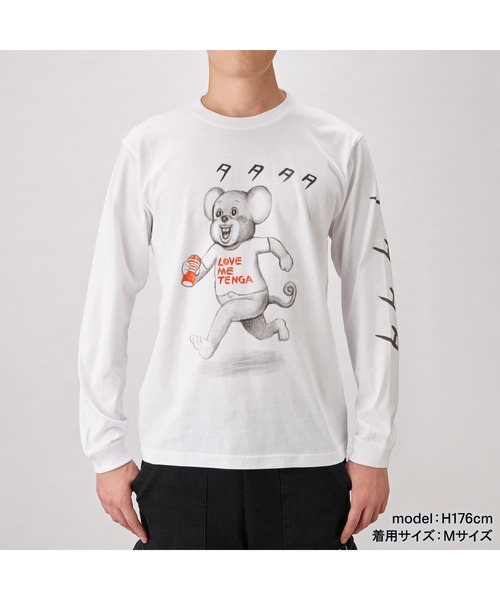 TENGA（テンガ） tシャツ DOKUMI「TATATA」ロングスリーブTシャツ
