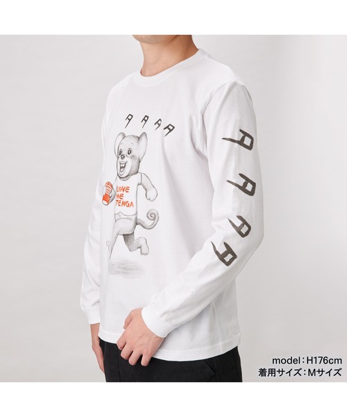 TENGA（テンガ） tシャツ DOKUMI「TATATA」ロングスリーブTシャツ