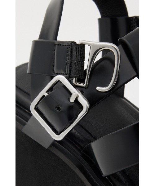 「SLY」 ヒールサンダル MEDIUM ブラック レディース_画像8