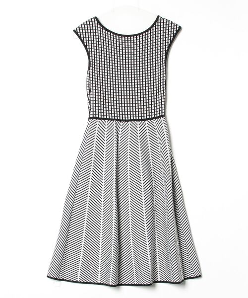 「ANAYI」 ニットワンピース 36 ホワイト レディース_画像2