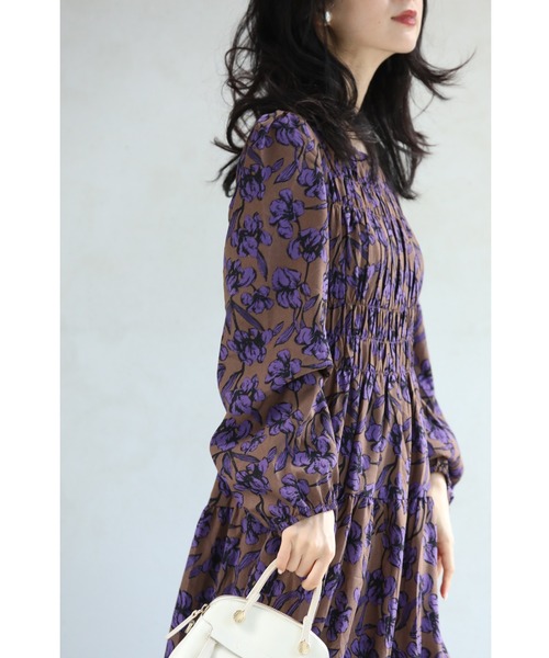 「CAWAII」 長袖ワンピース FREE パープル レディース_画像8