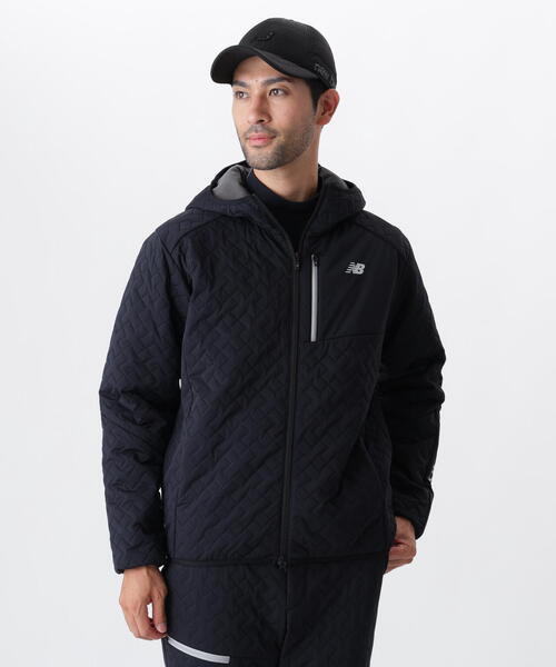 ブラック&ホワイト ゴルフ ジップアップジャケット 日本製 M ブラック&ホワイト ゴルフ ジップアップジャケット 日本製 M ブラック