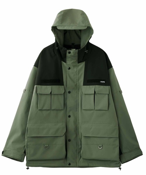 SILAS（サイラス） マウンテンパーカー M オリーブ メンズ : ZOZOTOWN