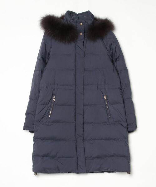 IENA（イエナ） ダウンコート 38 ネイビー レディース : ZOZOTOWN