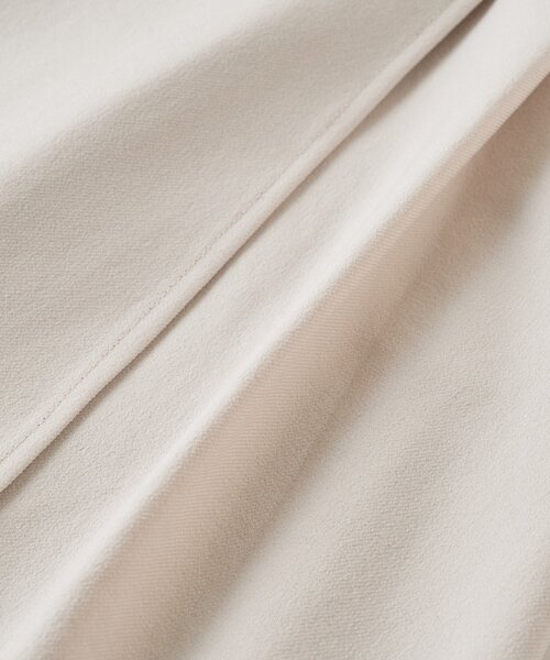 ラブティックボンボン　 「お上品シルエット」アシメラップ風フレアスカート La boutique Bonbon（ラブティックボンボン） スカート 「お上品