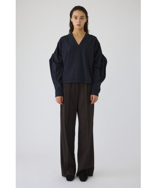 トップス RIM.ARK Volume sleeve v-neck PO RIM.ARK tシャツ Volume sleeve v-neck PO ボリュームスリーブ