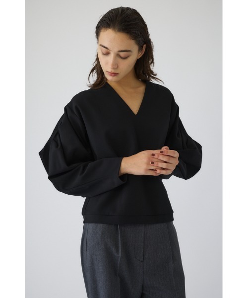 RIM.ARK tシャツ Volume sleeve v-neck PO ボリュームスリーブ RIM.ARK tシャツ Volume sleeve v-neck PO ボリュームスリーブ