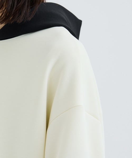 「CULLNI」 プルオーバーパーカー 1 ブラック メンズ_画像9