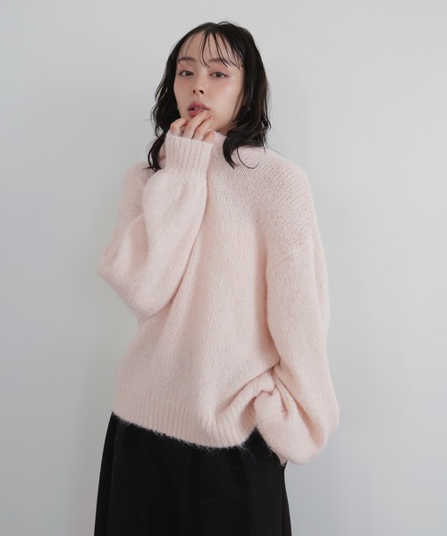 ニット フーディーニットプルオーバー レディース LIAN（リアン） パーカー フーディーニットプルオーバー レディース