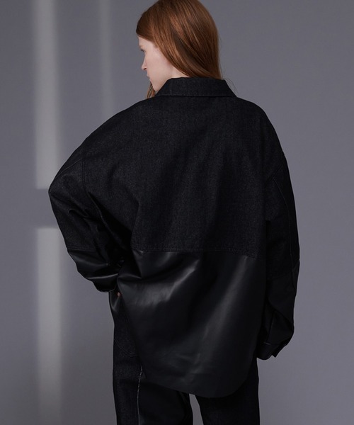 「ONCILY」 デニムジャケット MEDIUM インディゴブルー メンズ_画像8