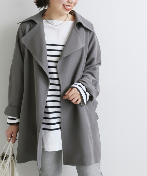 IENA（イエナ） チェスターコート 38 グレー レディース : ZOZOTOWN