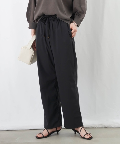 「LUCA/LADY LUCK LUCA」 イージーパンツ 38 カーキ レディース_画像7