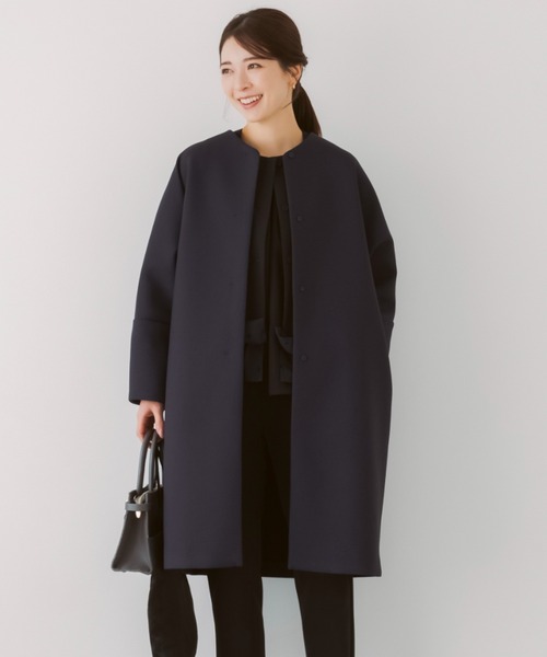 SONO/ソーノ　マシュマロコート SONO(ソーノ) マシュマロコート NAVY - YAMAROKU（ヤマロク