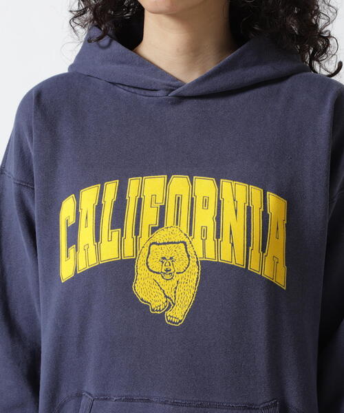 「MIXTA」 プルオーバーパーカー S ネイビー レディース_画像4