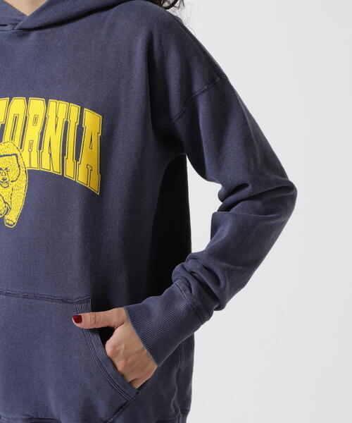 「MIXTA」 プルオーバーパーカー S ネイビー レディース_画像5