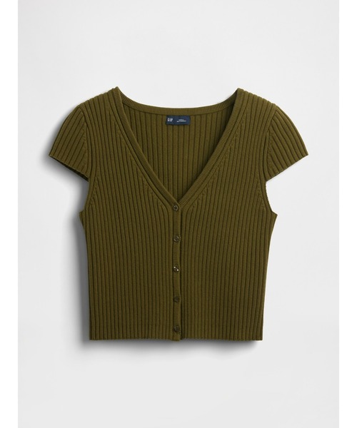 [GAP] вязаный кардиган S хаки женский 