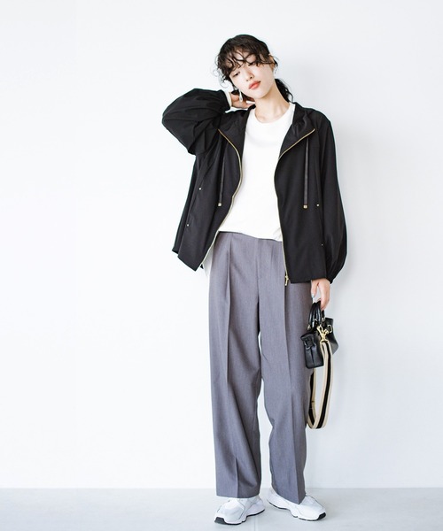 「ANNA LUNA」 マウンテンパーカー MEDIUM ベージュ レディース_画像4