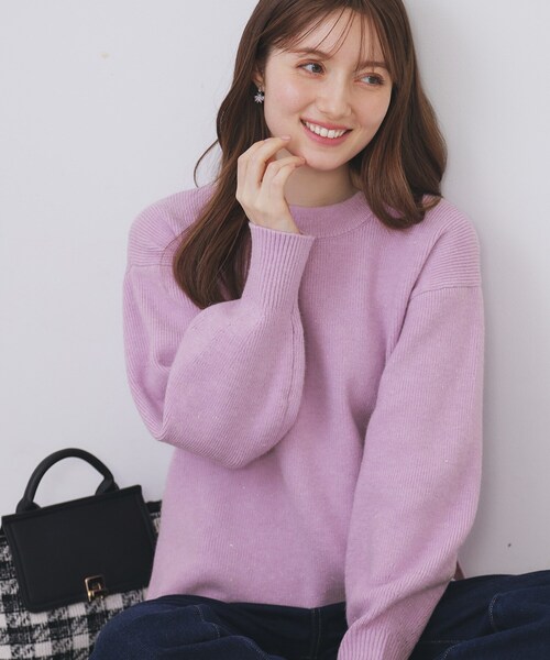 やま☆すけさま　確認ページ♡ index（インデックス） ニット セーター モックネックボクシー