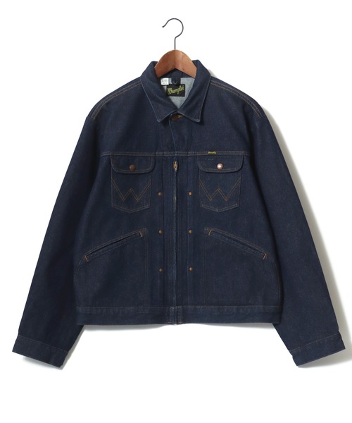 ラングラー 10MJデニムジャケット L Wrangler（ラングラー） 11MJZ CHAMPION JACKET 70周年記念モデル BLUE