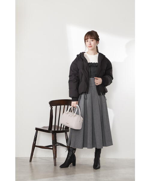 「JILL STUART」 フレアスカート 2 オレンジ レディース_画像6