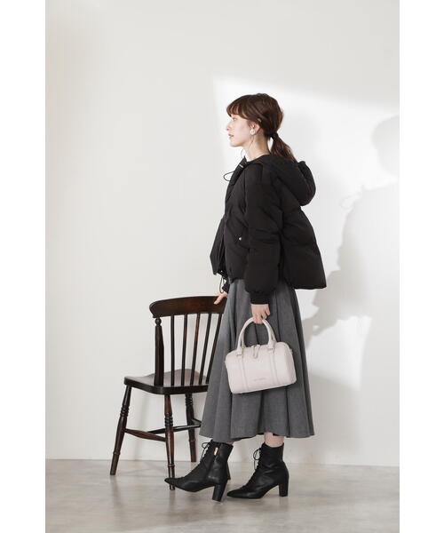 「JILL STUART」 フレアスカート 2 オレンジ レディース_画像7