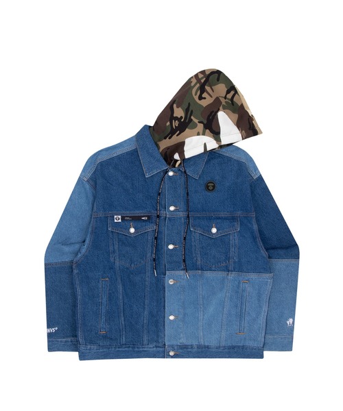 AAPE BY A BATHING APE デニムジャケット AAPE BY A BATHING APE（エーエイプバイアベイシングエイプ） デニム