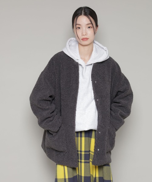 NANO universe（ナノ・ユニバース） ノーカラーコート コート