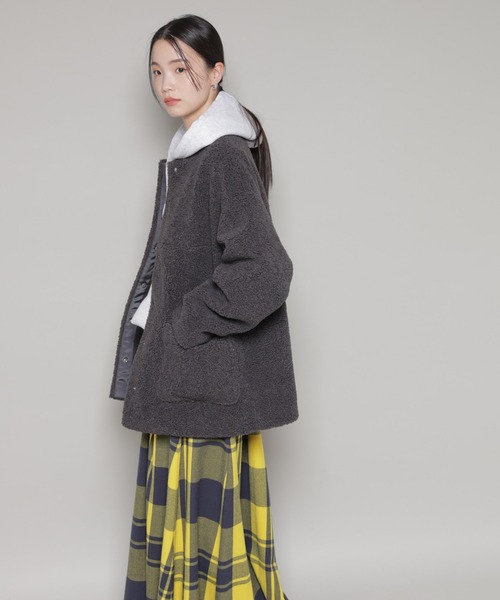 NANO universe（ナノ・ユニバース） ノーカラーコート コート