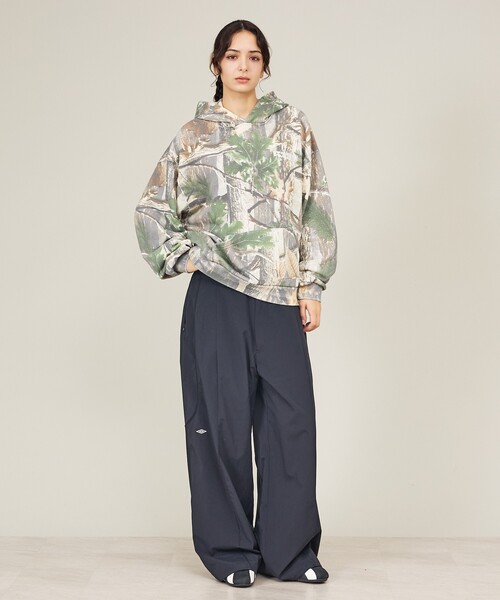 【美品】ラッセルノ カモフラ ニットジップパーカー メンズ L サイズ Russell Athletic（ラッセル アスレティック） パーカー メンズ