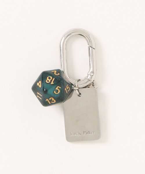 B'z キーホルダー メタル製 ARCHIVER キーホルダー 「Bz」キーホルダー 12面ダイス ハート エース