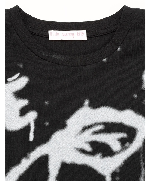 「Little sunny bite」 半袖Tシャツ SMALL ブルー レディース_画像4