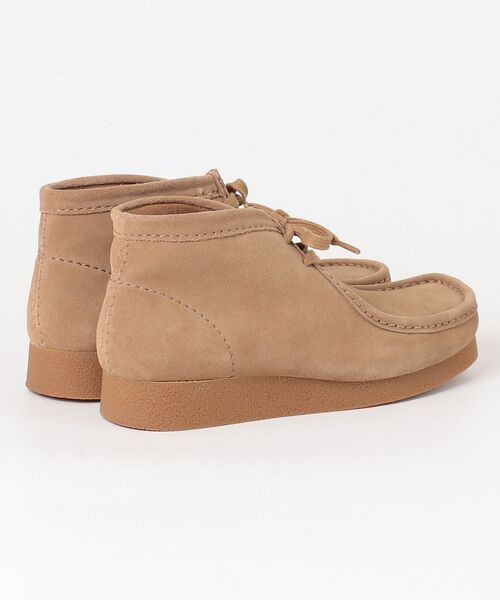 Clarks（クラークス） ハイカットスニーカー UK8 ベージュ メンズ