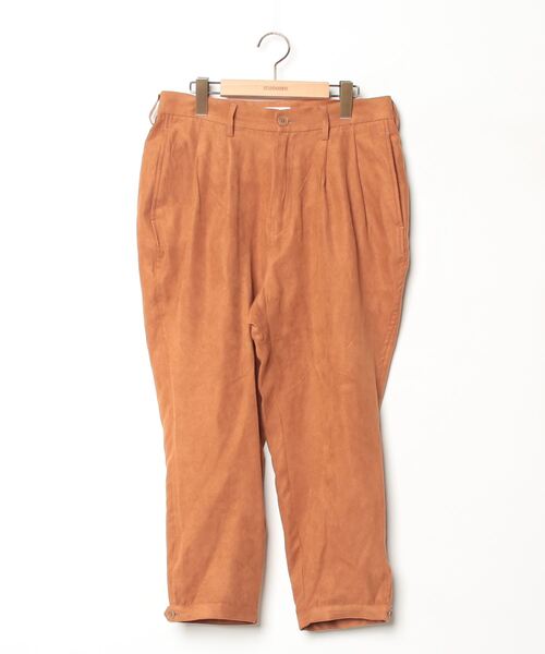 CAMBIO コーデュロイストレッチ ソフトサルエルテーパードパンツ