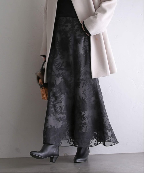 「La TOTALITE」 ロングスカート 38 ブラック レディース_画像5