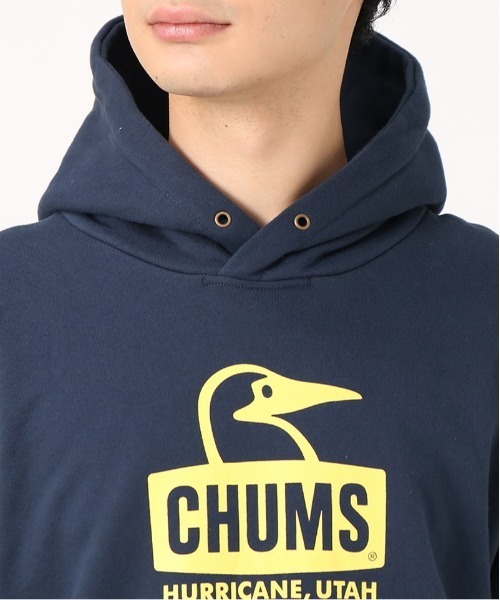 「CHUMS」 プルオーバーパーカー LARGE グレー メンズ_画像7