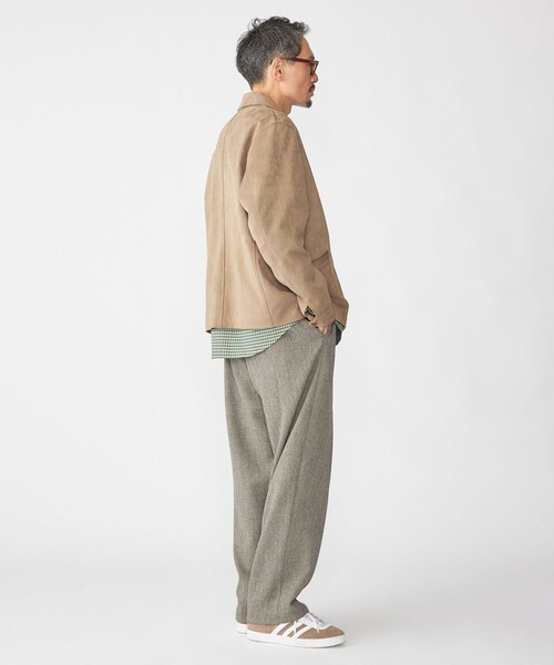 「SHIPS」 スラックス X-LARGE ブラック メンズ_画像8