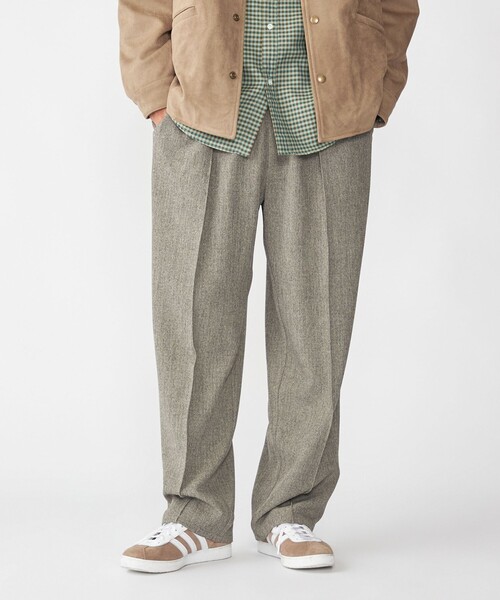 「SHIPS」 スラックス X-LARGE ブラック メンズ_画像9