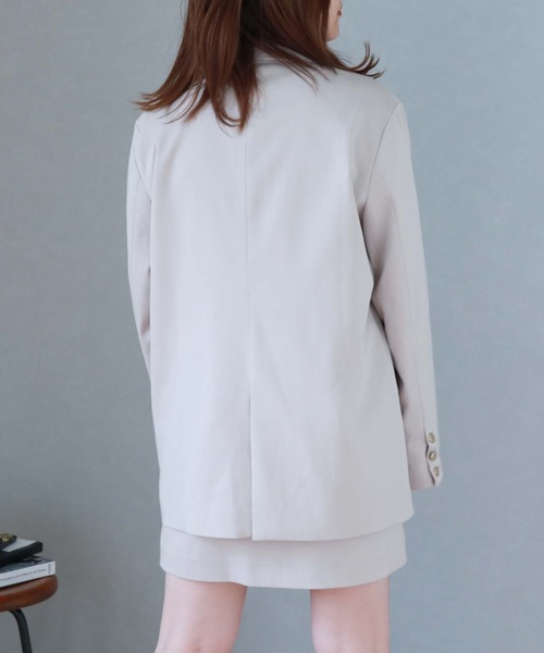 「archives」 テーラードジャケット MEDIUM ネイビー レディース_画像8