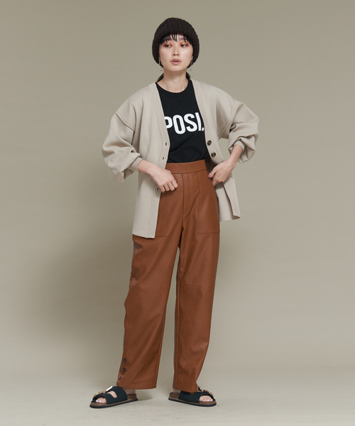 「NOMINE」 パンツ M ブラック レディース_画像2