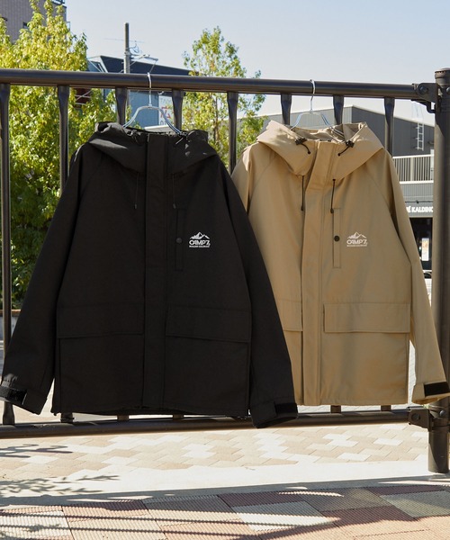 「CAMP7」 マウンテンパーカー L ベージュ メンズ_画像2
