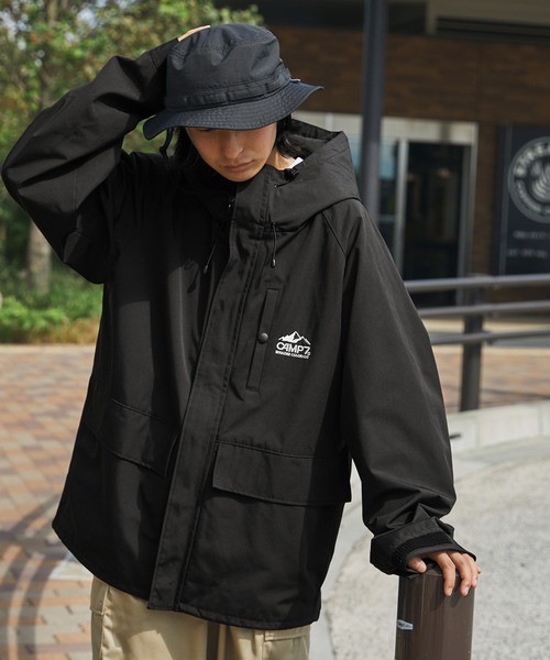 「CAMP7」 マウンテンパーカー L ベージュ メンズ_画像4