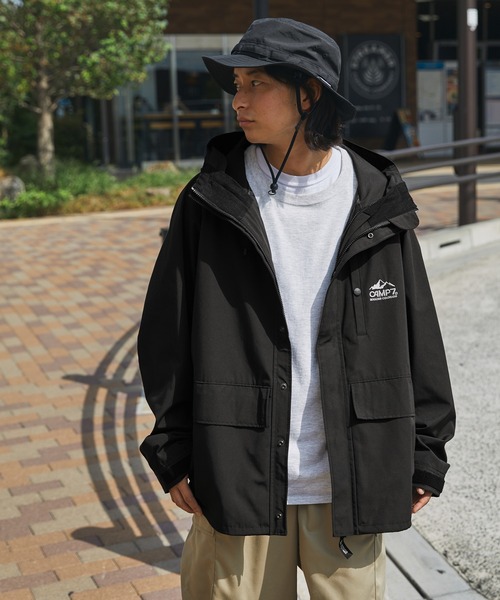 「CAMP7」 マウンテンパーカー L ベージュ メンズ_画像5