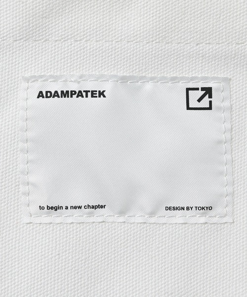 「ADAM PATEK」 トートバッグ フリ- ホワイト レディース_画像3